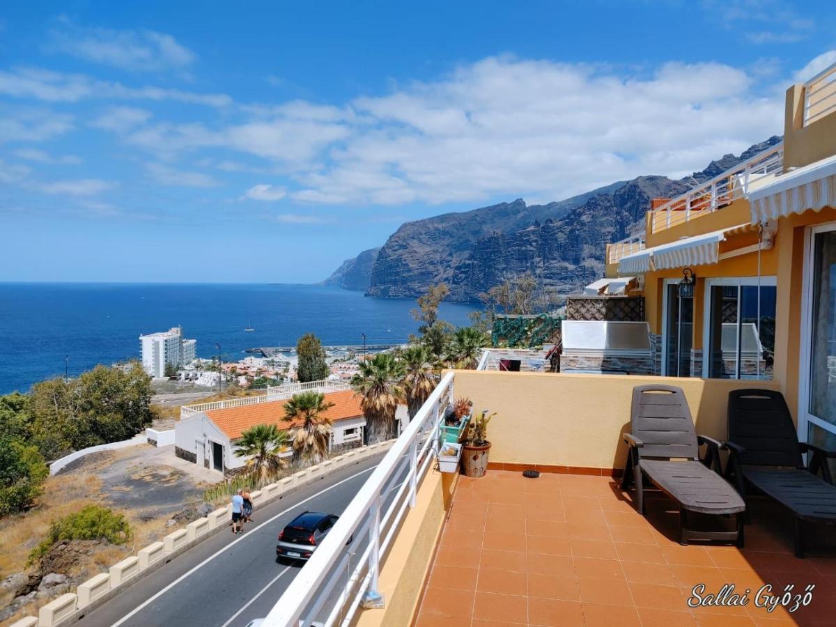 Apartamento Naranja, Incredible Ocean View Apartment Puerto de Santiago  Bagian luar foto